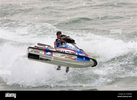 Jet Ski Freestyle Competition Stock Photo - Alamy