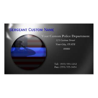 Police Officer Business Cards and Business Card Templates | Zazzle