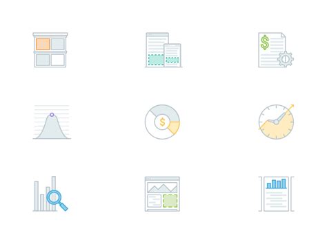 Lucid icons + illustrations by Brett Johnson for Octopus on Dribbble