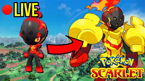 CHARCADET Evolution | Pokemon Scarlet And Violet Live - YouTube