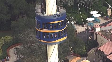 50 SeaWorld Guests Rescued After Being Stranded on Sky Tower Ride for More Than 2 Hours - ABC News