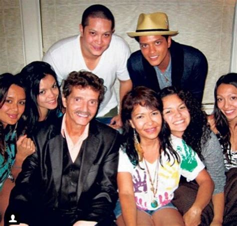 With moms & pops | Bruno mars family, Bruno mars, Mars