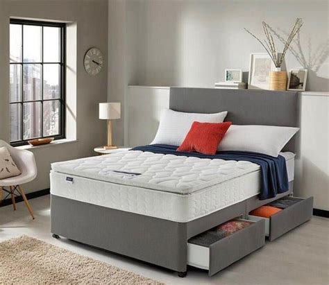 DIVAN DOUBLE BED MATTRESS HEADBOARD KING SIZE BEDS SINGLE & SMALL SINGLE BEDS Free Delivery | in ...