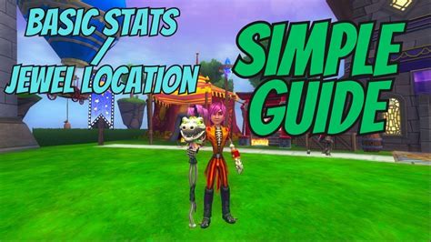 Wizard101 - Basic Stats and Jewel Locations | You should at least know ...