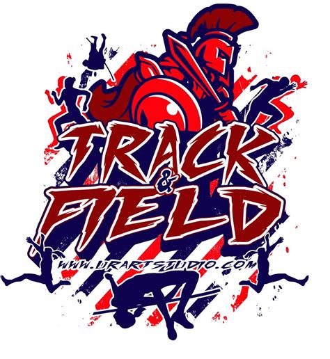 TRACK AND FIELD ADJUSTABLE LOGO DESIGN EPS, AI, PDF 204 - UrArtStudio