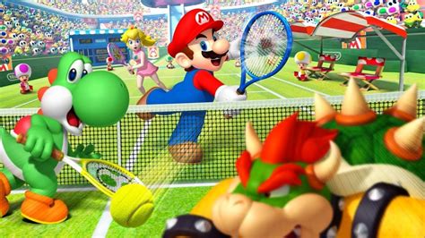 Mario Power Tennis - Gameplay - YouTube