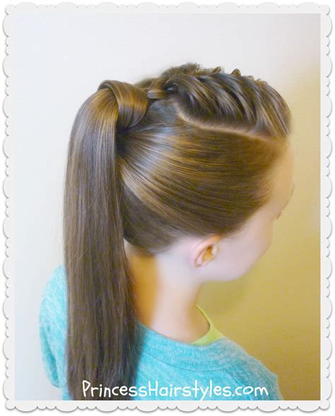 The Best Hair Wrapped Ponytail Tutorial | Hairstyles For Girls ...