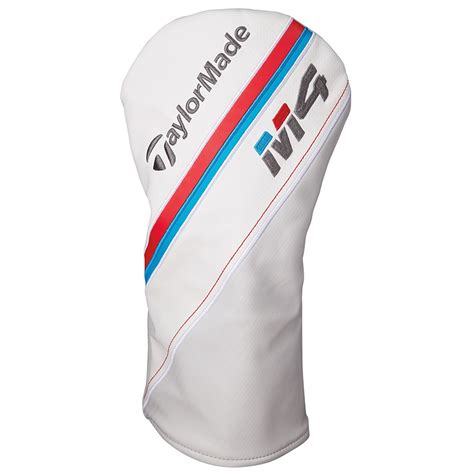 TaylorMade M4 Driver White / Red / Blue Headcover Golf Accessory at ...