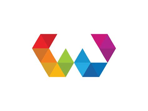 Colorful Letter W Logo by Brand Semut on Dribbble