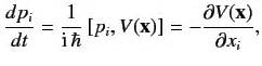 Ehrenfest Theorem