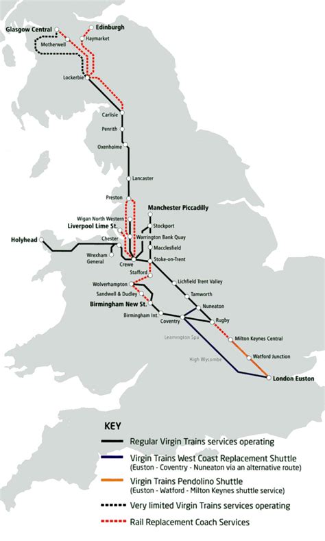 West Coast Main Line / Virgin Trains