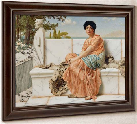 Reverie Aka In The Days Of Sappho by John William Godward