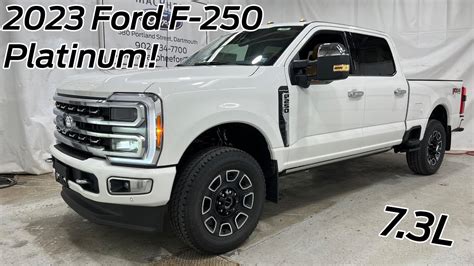 2023 Ford F-250 Platinum w/7.3L Godzilla V8! - 4K - YouTube