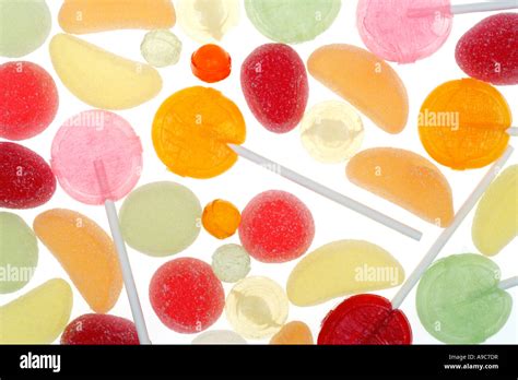 Various Candy Shapes Stock Photo - Alamy