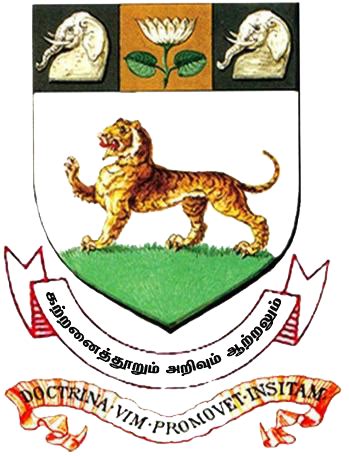 Welcome to University of Madras