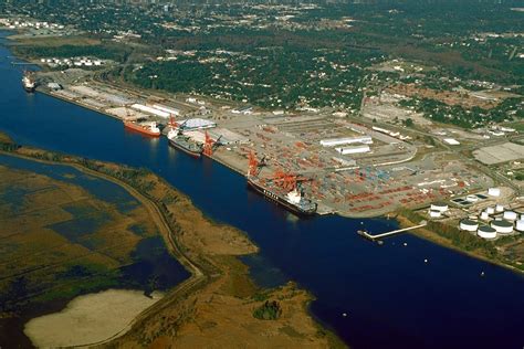 File:Wilmington North Carolina port aerial view.jpg - Wikipedia