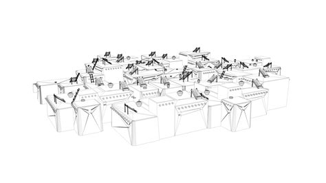 Prehistoric neolithic structures village model - TurboSquid 1716384