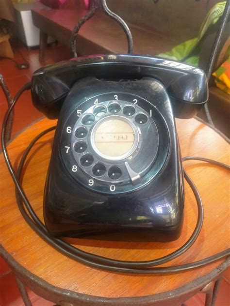 Vintage working rotary phone, Hobbies & Toys, Memorabilia & Collectibles, Vintage Collectibles ...