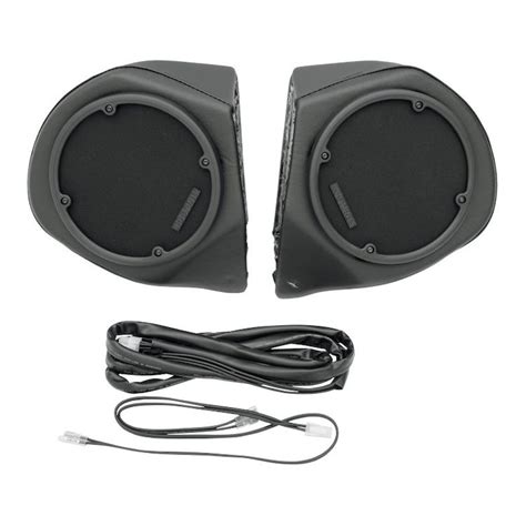 Hogtunes Rear Speaker Pods For Harley Touring 1998-2013 - RevZilla