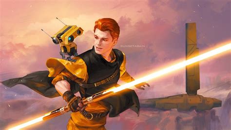 Cal Kestis and BD-1 by Liu Yan : ImaginaryJedi Star Wars Concept Art, Star Wars Fan Art, Drawing ...