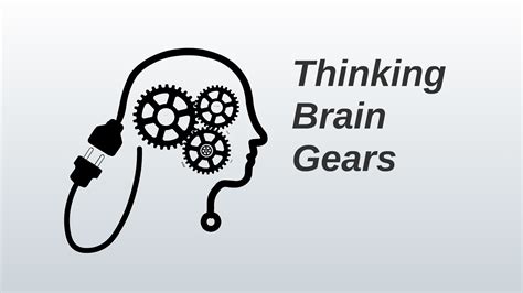 Prezi template Thinking Brain Gears | Preziland