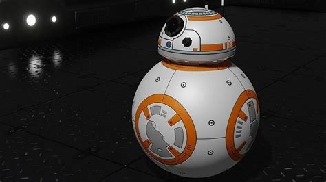 3D model BB8 Droid from Star Wars Saga VR / AR / low-poly | CGTrader