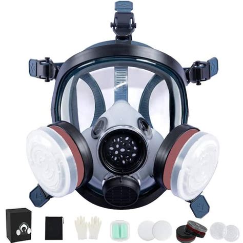 Dyiom Full Face Respirator, Paint Mask, Safe Gas Masks with Anti-Fog ...