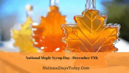 National Maple Syrup Day 2023 - Things You Should Know!