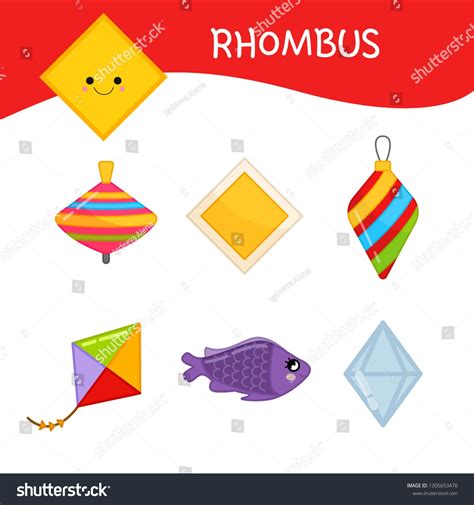 Rhombus-shaped Objects In Real Life - Lopez