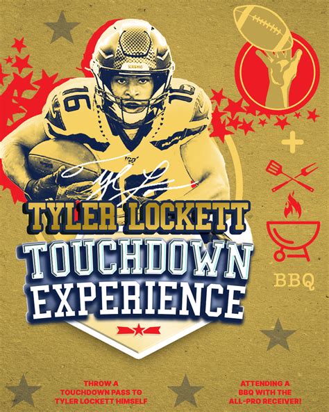 Lot Detail - Tyler Lockett Touchdown Experience - Including Throwing a ...