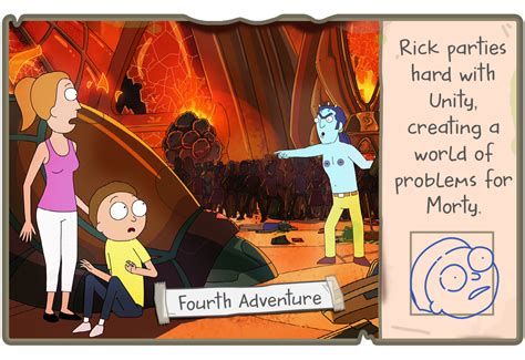 Rick and Morty - Morty Adventure Card — Jason Lim