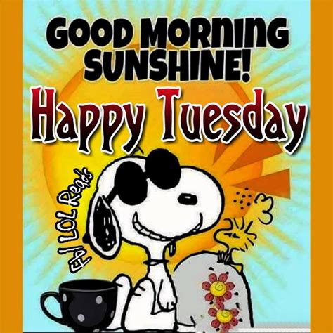 Good Morning Happy Tuesday Snoopy - good morning motivational quotes