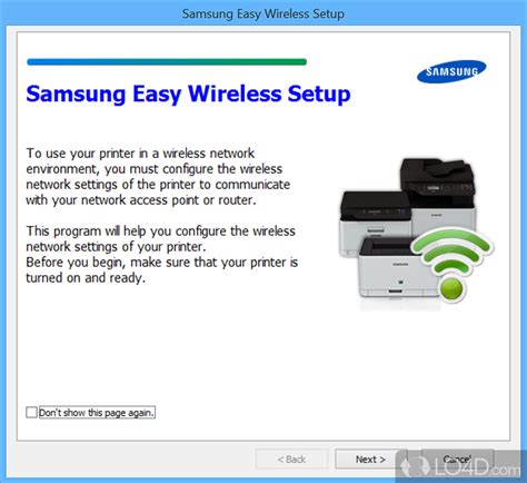 Samsung Easy Wireless Setup - Screenshots