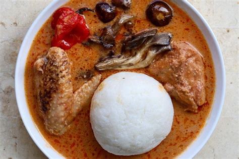 Ghanaian Groundnut Soup With Rice Balls | TasteToronto