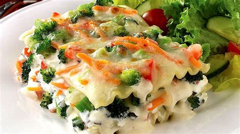 Recipes For Vegetable Lasagna With White Sauce - Vege Choices