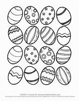 Free Printable Easter Egg Coloring Pages  Home sketch template