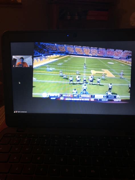 Using Zoom to play NCAA 14 Dynasty Mode with a buddy. : r/NCAAFBseries