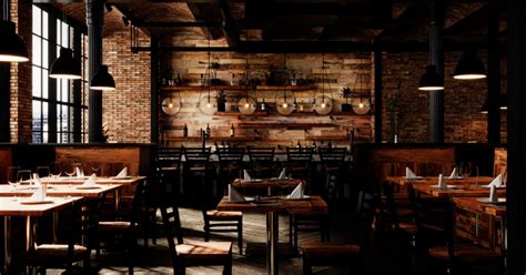 Rustic Restaurant Interior Design Ideas