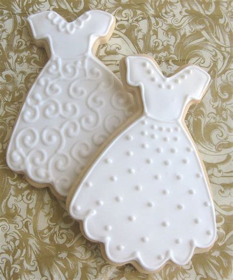 Wedding Dress Cookies