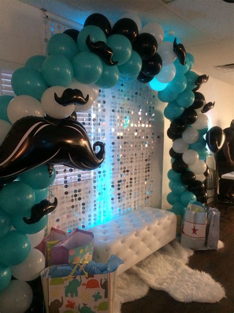 Arco De Globos Para Baby Shower Nino