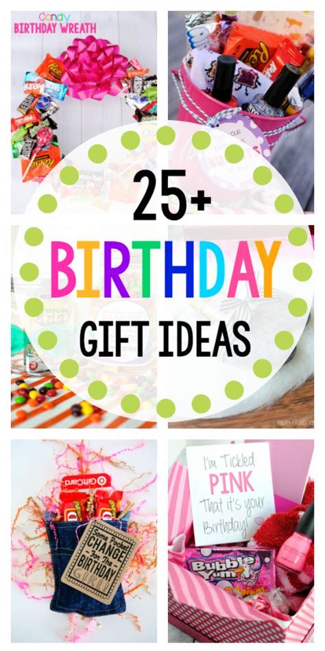 25 Fun Birthday Gifts Ideas for Friends - Crazy Little Projects