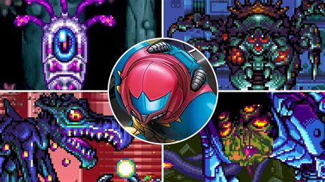 Metroid Fusion (GBA) - All Bosses (No Damage) - YouTube