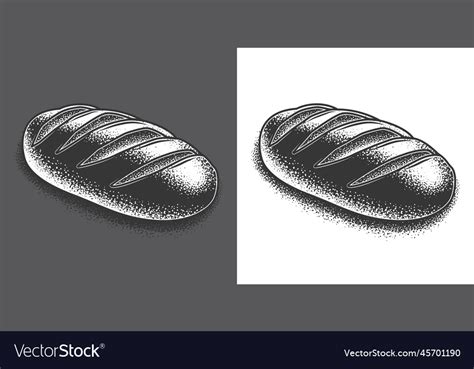 Freshly baked loaf of bread Royalty Free Vector Image