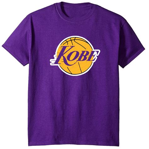Buy Lakers Kobe Bryant Logo T-shirt Online Nepal | Ubuy