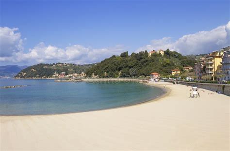 Beach in the Lerici. stock image. Image of liguria, europe - 53981185