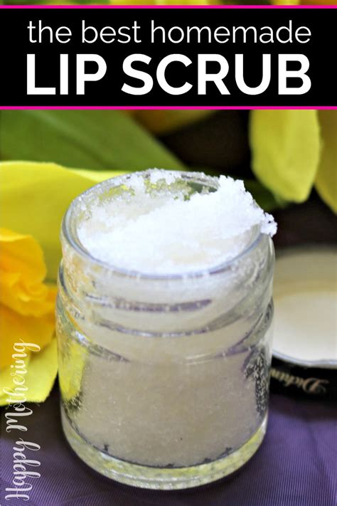 Diy lip scrub with whipped sugar – Artofit