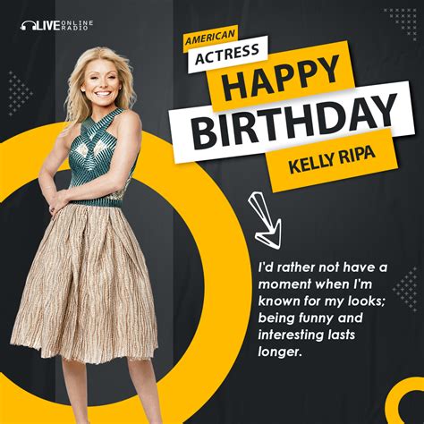 kelly ripa: birthday - Live Online Radio Blog