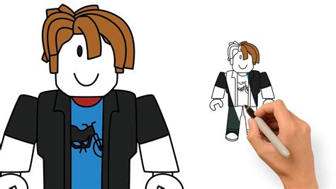 How To Draw Bacon Hair Roblox Drawing Themelower - vrogue.co