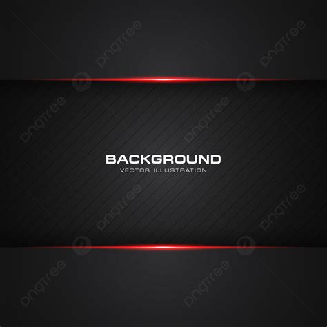 Abstract Metallic Red Shiny Color Black Frame Layout Modern Tech Design Vector Template ...