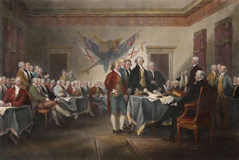 1820, Signing of the American Declaration of Independence July 4th 1776. at Whyte's Auctions ...